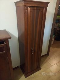 Armadio blindato 1 anta rivestito legno