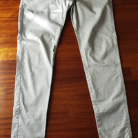 Pantaloni Uomo Grigi. Taglia 48