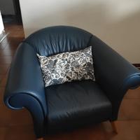 poltrona in pelle by Natuzzi