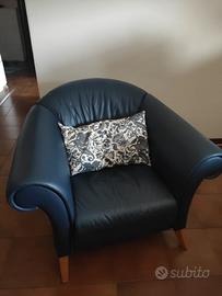 poltrona in pelle by Natuzzi