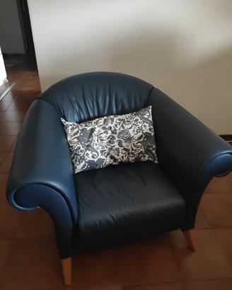 poltrona in pelle by Natuzzi