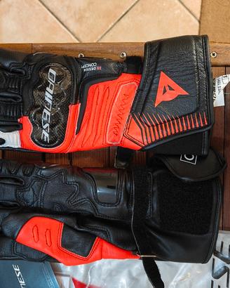 Guanti DAINESE taglia M long 4 carbon NUOVI