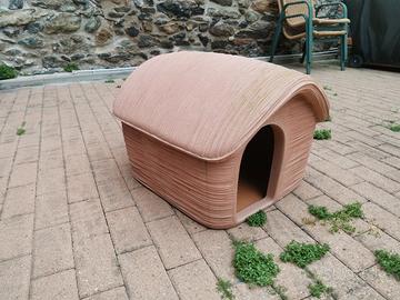 Cuccia per cani da esterno Arcaplanet Vimini