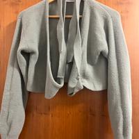 Cardigan avvolgente in maglia