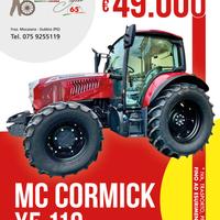 Trattore MC Cormick X5.110 Premium Stage V
