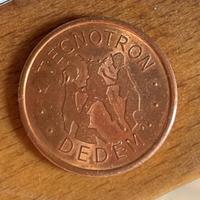 TECNOTRON DEDEM KIDDIE RIDES Coin moneta 