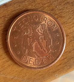 TECNOTRON DEDEM KIDDIE RIDES Coin moneta 