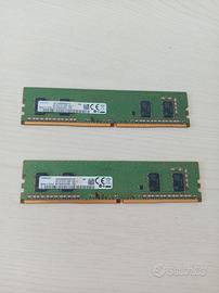 8 gb ram DDR4 (4×2)