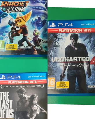 Bundle 3 giochi ps4