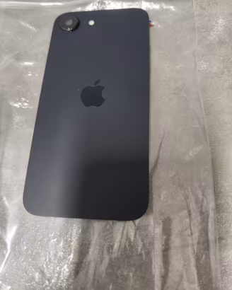 back cover nera iPhone 16E Originale