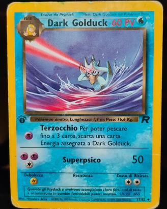 Pokemon Dark Golduck 1° edizione 37/182 ITA