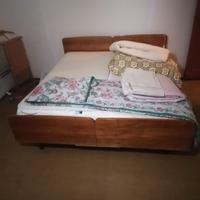 letto matrimoniale vintage 