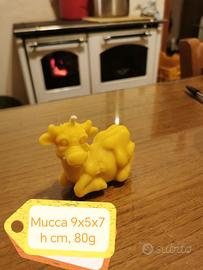 candele in pura cera d'api profumo miele e propoli