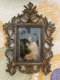Cornici stile barocco in ottone