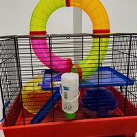 Gabbia per Criceti a 2 livelli