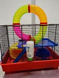 Gabbia per Criceti a 2 livelli