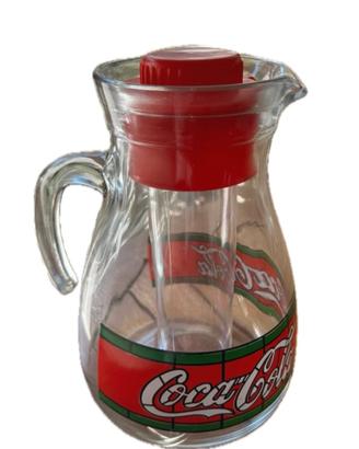 Brocca vintage Coca-Cola con portaghiaccio