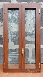 Finestra in alluminio a due ante