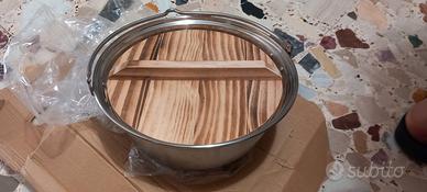 Pentola in accio inox 