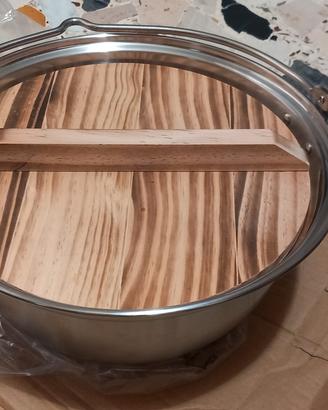Pentola in accio inox 