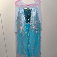 Vestito Carnevale Elsa Frozen tg. 130 cm