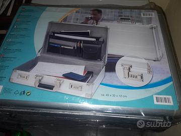 valigetta metallo porta documenti con chiave