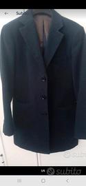 cappotto uomo blu 
