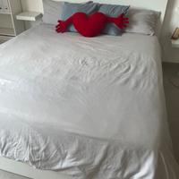 Letto ikea MALM completo di materasso in memory
