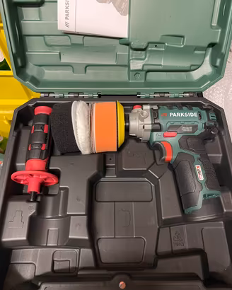 Lucidatrice 12v Parkside Nuova GARANZIA