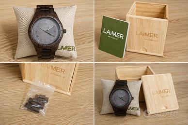 Orologio WoodWatch Laimer in Legno peso 30g