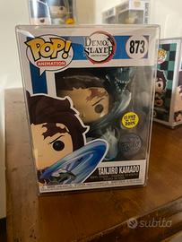 Funko pop 873 demon slayer glow, special edition