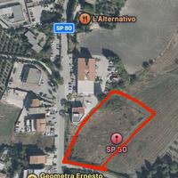Terreno con progetto approvato in c.monte arcano
