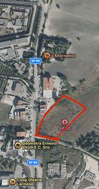 Terreno con progetto approvato in c.monte arcano