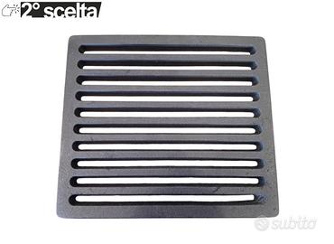 Griglia cenere ghisa 22,5 x 25,5cm stufe e camini