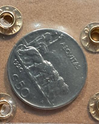 50 Centesimi 1920 Cont. Liscio