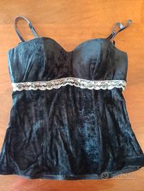 corpetto velluto Intimissimi 