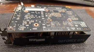 Scheda Grafica ZOTAC GAMING GeForce GTX 1650 OC