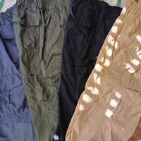 4 mezzi pinocchietti in cotone nuovi