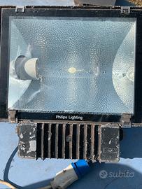 8 fari Pilips400 w  Completo di lampada di