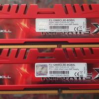 RAM G.Skill Ripjaws X DDR3 8GB (2x4GB) 1600MHz