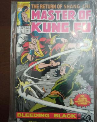 Master of Kung Fu Bleeding Black #1 1991 Marvel Co