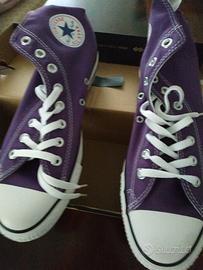 Converse uomo viola 41.5