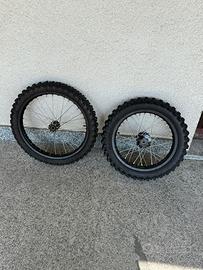 cerchi surron 16/19 con gomme cross 100%