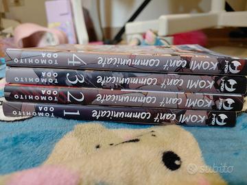 manga komi can't communicate volumi 1-4