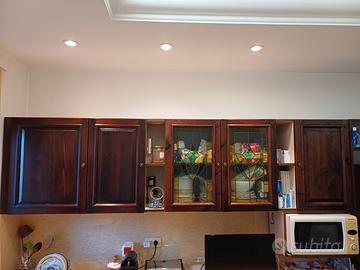 Pensili cucina in legno