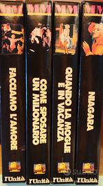 Serie VHS SU MARYLIN MONROE