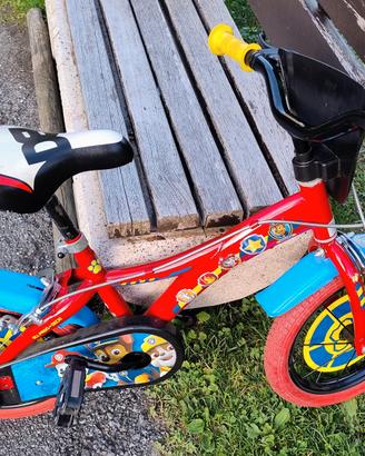 BICICLETTA BAMBINO PAW PATROL