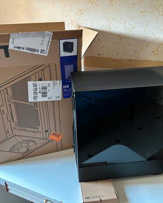 Case NZXT H5 Flow Mid-Tower ATX – Nero