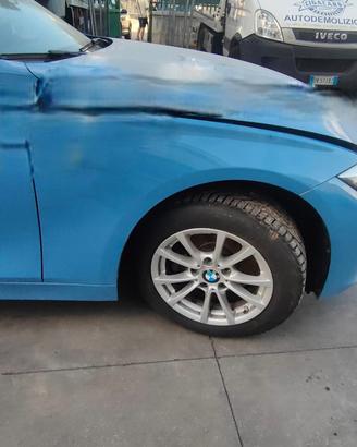 BMW SERIE 3 TOURING 2016 PARAFANGO ANTERIORE SX/DX