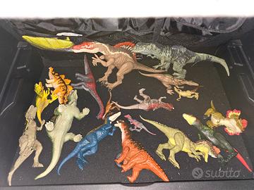 lotto 17 dinosauri jurassic world mattel